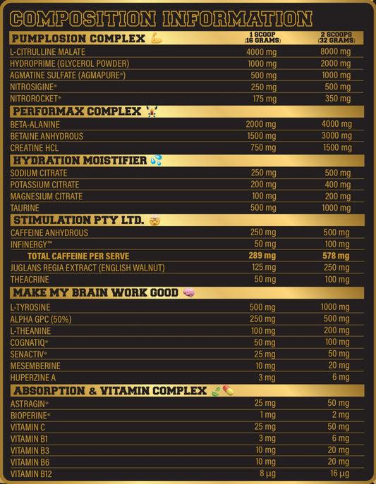 Transparent Supplements - Final Form 30 Serve
