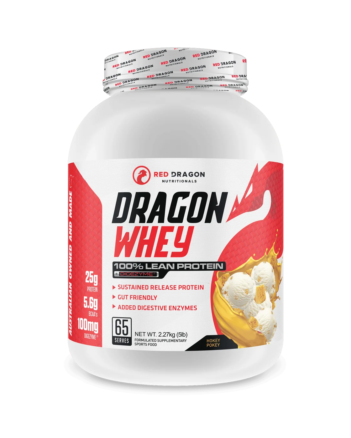 Red Dragon Nutritionals - Dragon Whey 65 servings