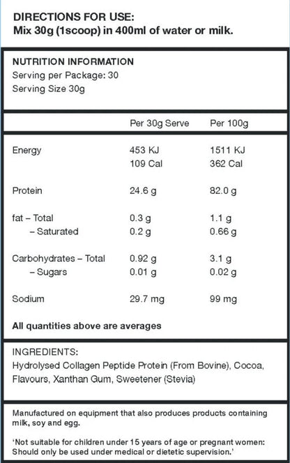 Reset nutrition  - Collagen Protein 30 serves