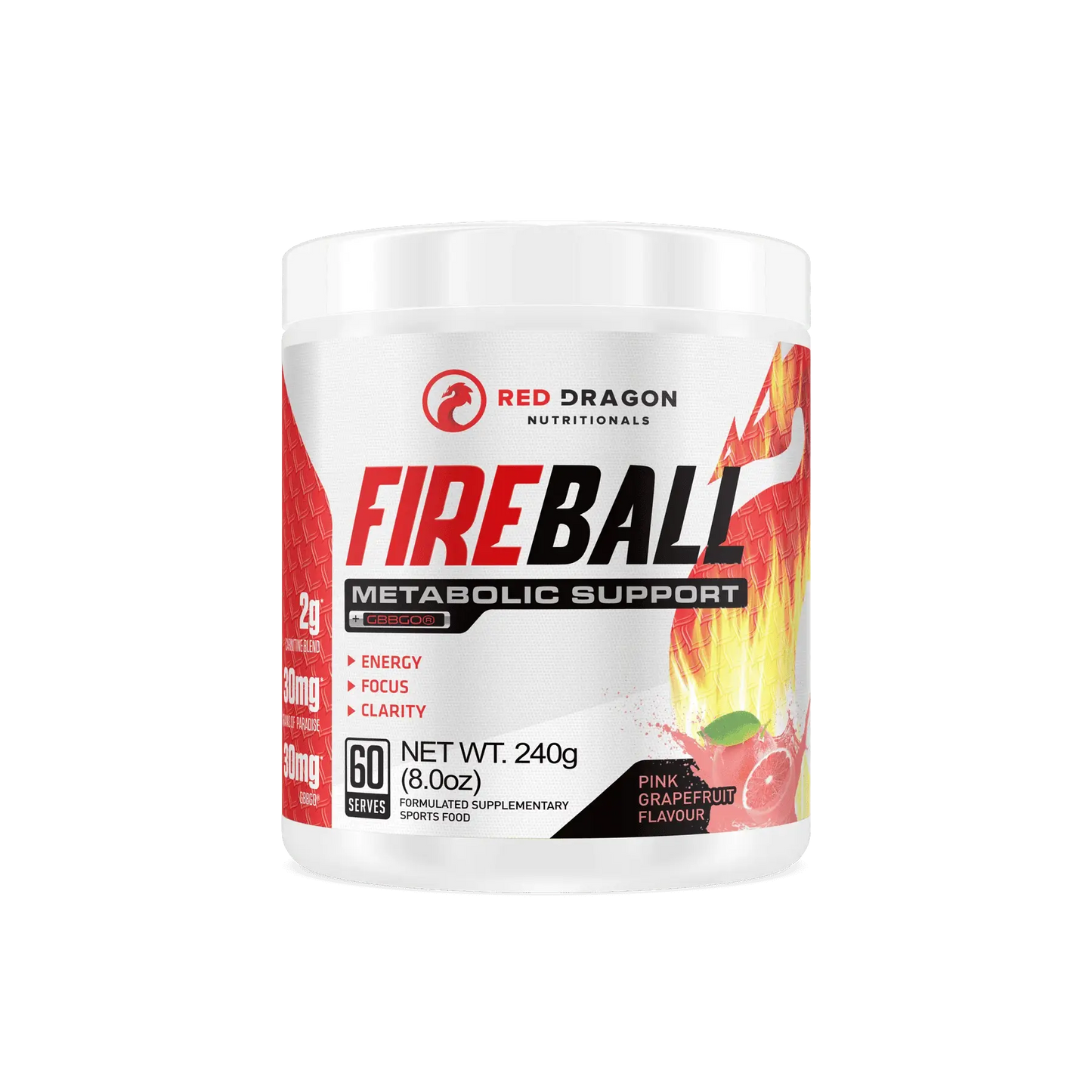 Red Dragon Nutritionals - Fireball White - 60 Serve