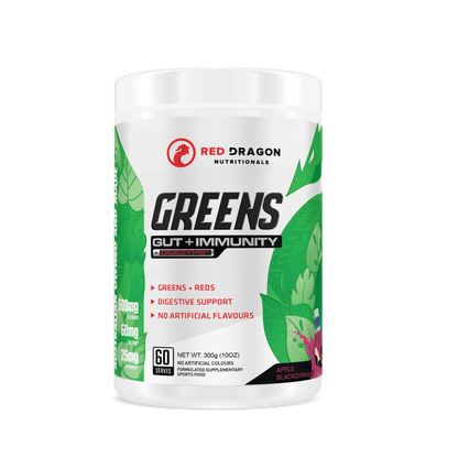 Red Dragon Nutritionals - Greens Gut + Immunity Blend 60 Serves