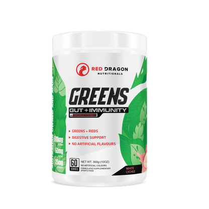 Red Dragon Nutritionals - Greens Gut + Immunity Blend 60 Serves