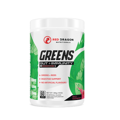 Red Dragon Nutritionals - Greens Gut + Immunity Blend 60 Serves