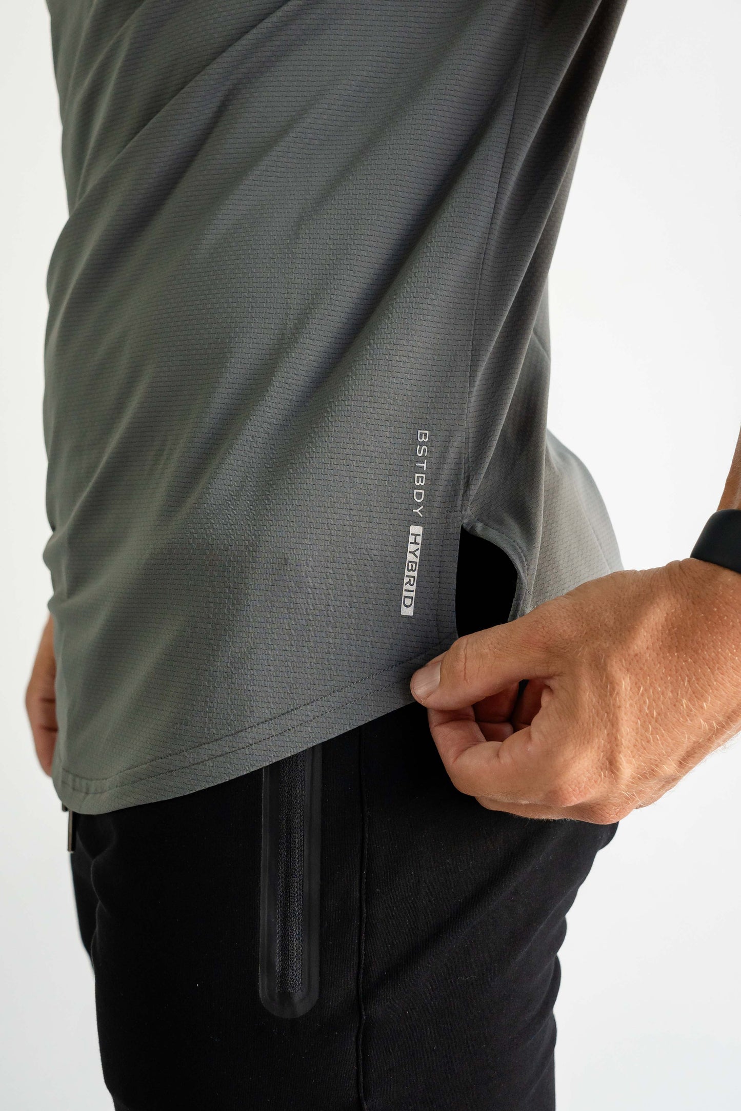 Hybrid Tee - Grey