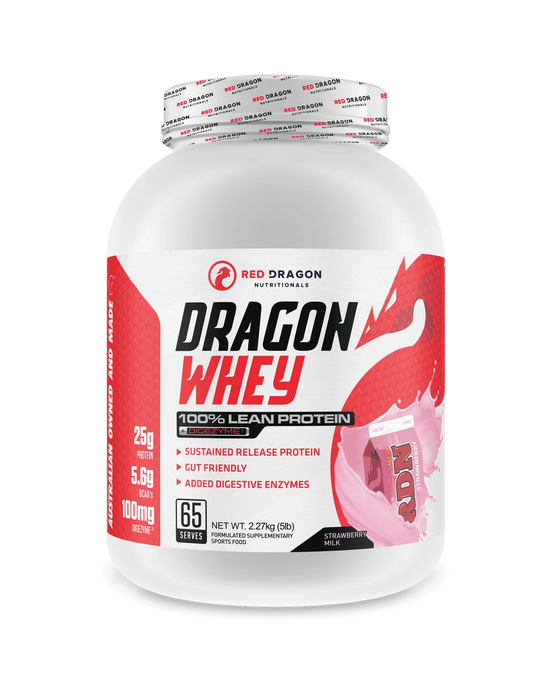 Red Dragon Nutritionals - Dragon Whey 65 servings