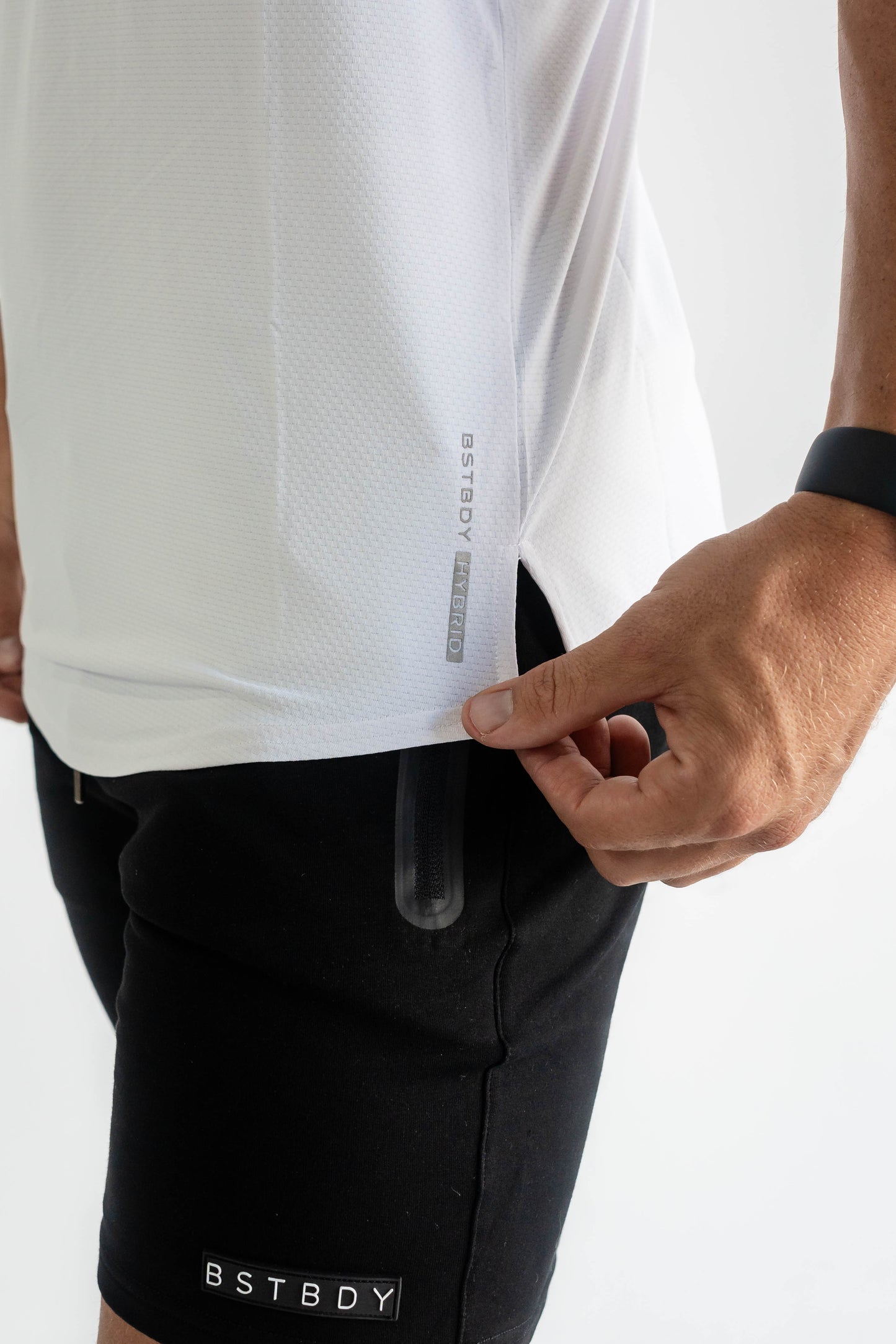 Hybrid T-Back - White