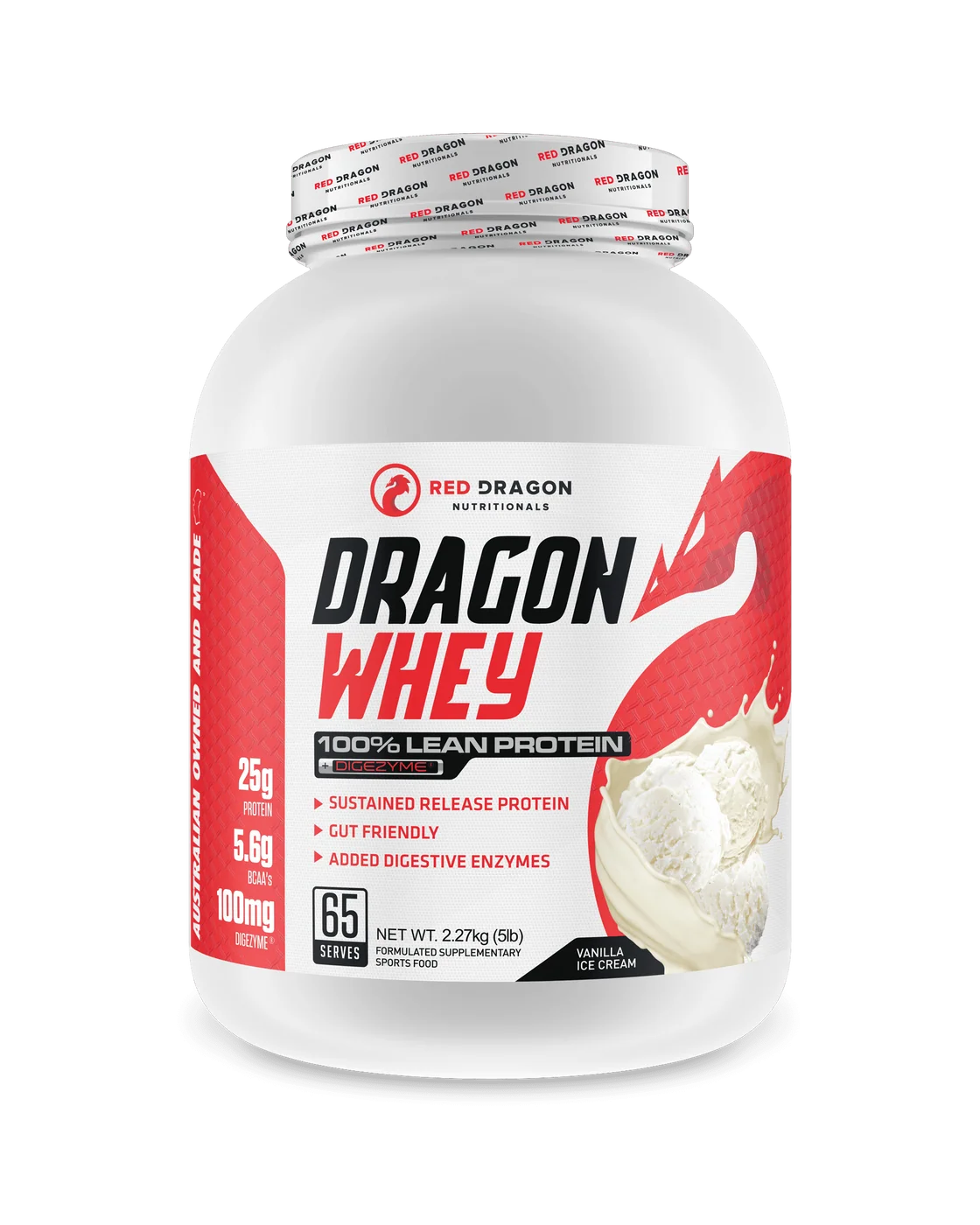 Red Dragon Nutritionals - Dragon Whey 65 servings